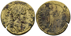 PHRYGIA. Hierapolis. Antoninus Pius (AD 138-161)
AE Bronze (33mm 15,8g)
Obv: ΑΥ ΚΑΙ ΑΔΡΙΑ ΑΝΤΩΝEΙΝOC. Laureate head of Antoninus Pius right
Rev: ΙE...