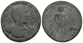 PHRYGIA. Hierapolis. Elagabalus (AD 218-222)
AE Bronze (31,2mm 12,65g)
Obv: ΑΥ Κ Μ ΑΥ ΑΝΤΩΝΕΙΝΟ. Laureate bust of Elagabalus, right, wearing decorat...