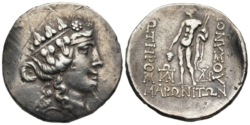 THRACE, Maroneia. (Late 2nd-mid 1st centuries BC).
AR Tetradrachm (33,5mm 16,44...