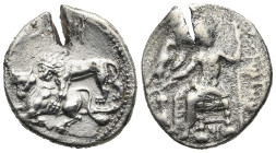 CILICIA. Tarsos. Mazaios, Satrap of Cilicia (361/0-334/3 BC).
AR Stater (22,8mm 10g)
Obv: Baaltars seated left on throne, head facing, holding eagle...