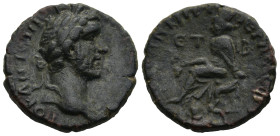 CAPPADOCIA. Tyana. Antoninus Pius (138-161 AD)
AE Bronze (24,2mm 9,8g)
Obv: Laureate head of Antoninus Pius (with traces of drapery), right
Rev: Tu...