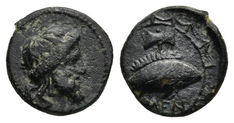 THRACO-MACEDONIAN REGION. Uncertain. (Circa 4th-3rd centuries BC).
AE Bronze (1...