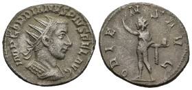 Gordian III (AD 238-244). Antioch
AR Antoninianus (23,2mm 4,09g)
Obv: IMP GORDIANVS PIVS FEL AVG. Radiate and cuirassed bust of Gordian III to right...
