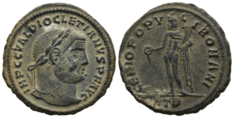 Diocletian (AD 284-305). Heraclea
AE Follis (27,6mm 9,1g)
Obv: IMP C C VAL DIO...