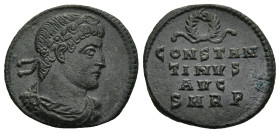 Constantine I 'the Great' (307/310-337). Rome
AE Follis (18,6mm 2,2g)
Obv: Laurel-and-rosette-diademed, draped and cuirassed bust of Constantine I t...