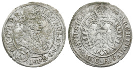 AUSTRIA. Holy Roman Empire. Leopold I (AD 1657-1705). Brieg mint
3 Kreuzer 1670 (21,8mm 1,59g)
Obv: LEOPOLDVS D G (3) R I S A G H B R. Laureate, dra...