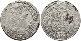 GERMANY. Brandenburg-Prussia. Georg Wilhelm (AD 1619-1640). Königsberg.
Ort 1624 (31,3mm 6,85g)
Obv: GEORG WILHELM V G G M Z BRAN. Crowned bust righ...
