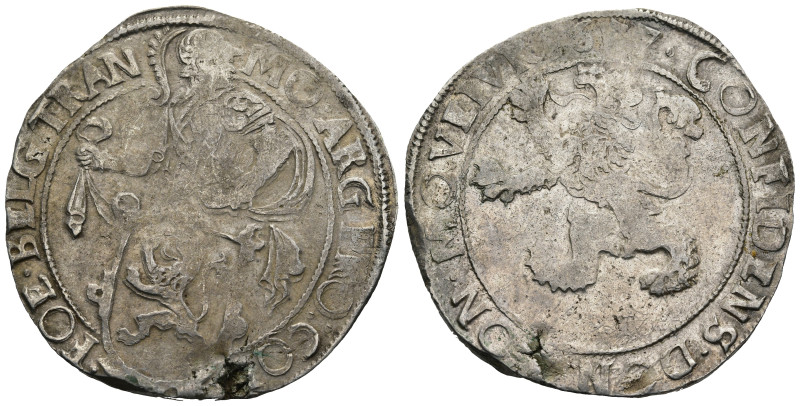 NETHERLANDS. Holland. (AD 1677)
AR Leeuwendaalder – Lion Daalder (43,3mm 26,93g...