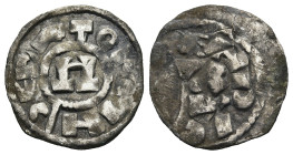 ITALY. Lucca. Heinrich III-V (AD 1039-1125)
AR Denier 16,9mm 0,98g)
Obv: + IHPERΛTOR. Large H.
Rev: + EИRICVS / LVCA.
Biaggi 1056; Metcalf Crusade...