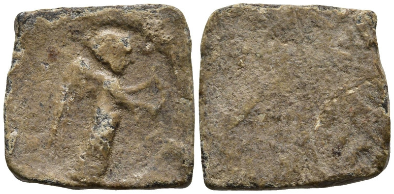ASIA MINOR. Uncertain
Obv: Nıke advancing right
Rev: Blank
(4,05g 15,3mm)
