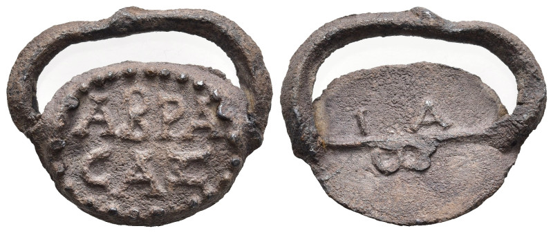 EGYPT. Uncertain. circa 2nd-4th centuries
Gnostic Tessera (4,9g 23,6mm diameter...