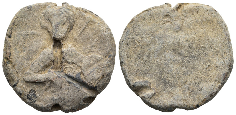 Byzantine Lead Seal
(18,3g 28,3mm diameter)