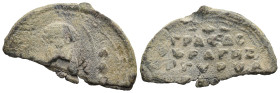 Byzantine Lead Seal
(6g 30,9mm diameter)