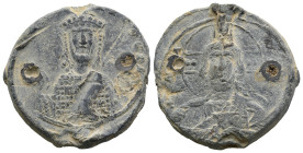 Byzantine Lead Seal
(17,9g 28,3mm diameter)