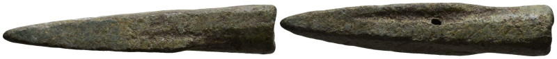 Ancient spearhead
(1,72g 25,7mm diameter)