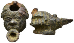 Ancient oil lamp
(105,8g 61mm diameter)