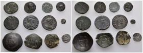 12 pieces mixed coins / SOLD AS SEEN, NO RETURN!