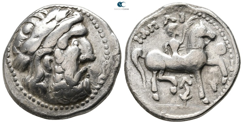 Eastern Europe. Imitation of Philip II of Macedon circa 350 BC. Tetradrachm AR
...