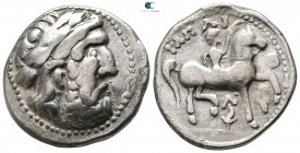 Eastern Europe. Imitation of Philip II of Macedon circa 350 BC. Tetradrachm AR