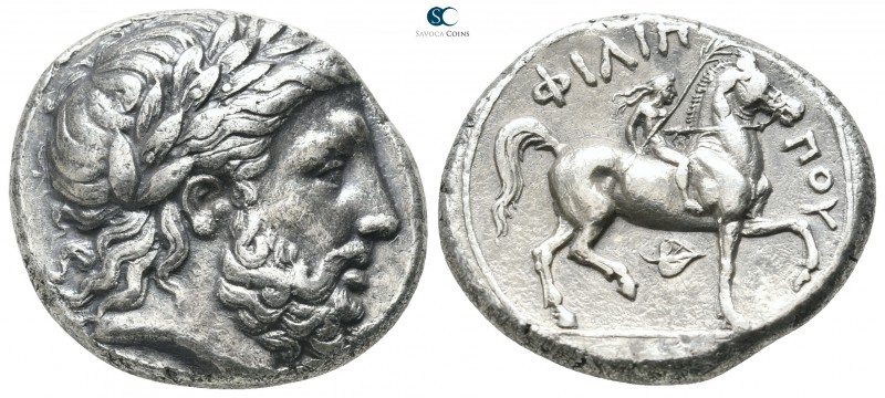 Kings of Macedon. Pella. Philip II of Macedon 359-336 BC. 
Tetradrachm AR

24...
