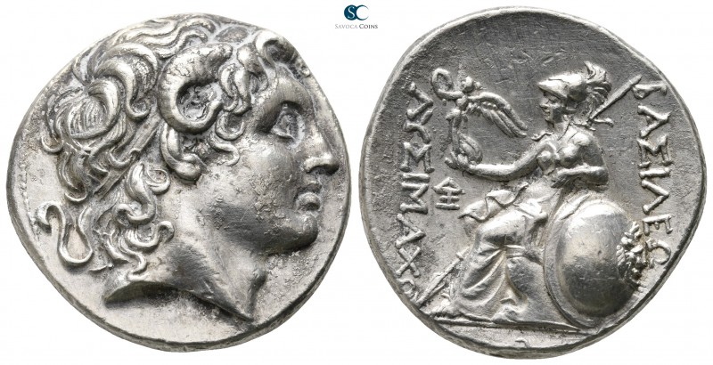 Thrace. Lampsakos. Macedonian. Lysimachos 305-281 BC. 
Tetradrachm AR

28 mm....