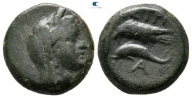 Moesia. Istros circa 300-100 BC. Bronze Æ