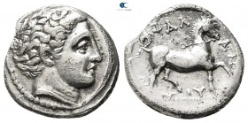 Thessaly. Phalanna 350 BC. Hemidrachm AR