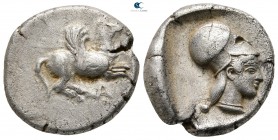 Epeiros. Ambrakia 450-440 BC. Stater AR