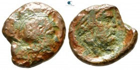 Akarnania. Alyzia 330-280 BC. Bronze Æ