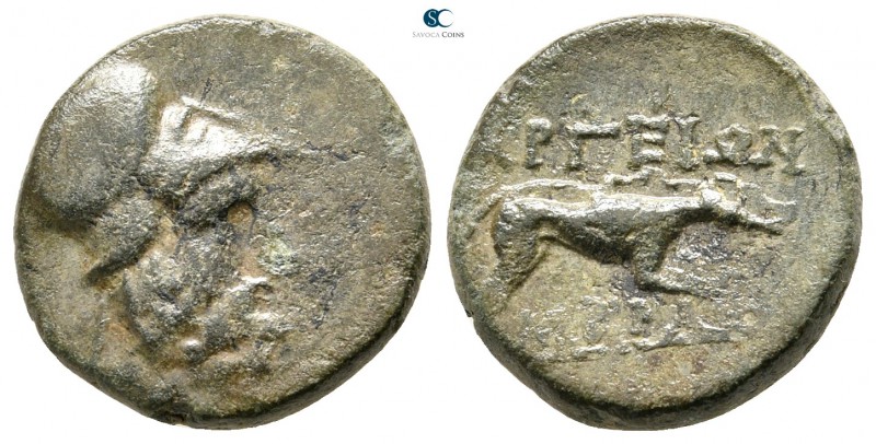 Akarnania. Argos Amphilochicon circa 330-300 BC. 
Bronze Æ

15 mm., 3,21 g.
...