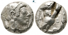 Attica. Athens 480-450 BC. Tetradrachm AR
