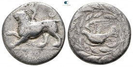 Sikyonia. Sikyon 431-400 BC. Drachm AR
