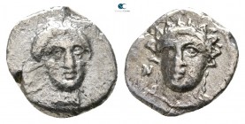 Cilicia. Nagidos circa 400-380 BC. Obol AR
