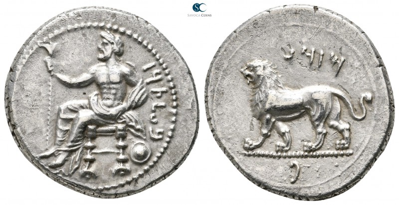 Cilicia. Tarsos. Mazaios, Satrap of Cilicia 361-334 BC. 
Stater AR

24 mm., 1...