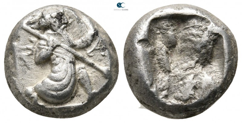 Achaemenid Empire. Sardeis. Time of Darios I to Xerxes II 485-420 BC. 
Siglos A...