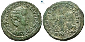 Dacia. Otacilia Severa AD 244-249. Dated CY 1=AD 246/7. Sestertius Æ