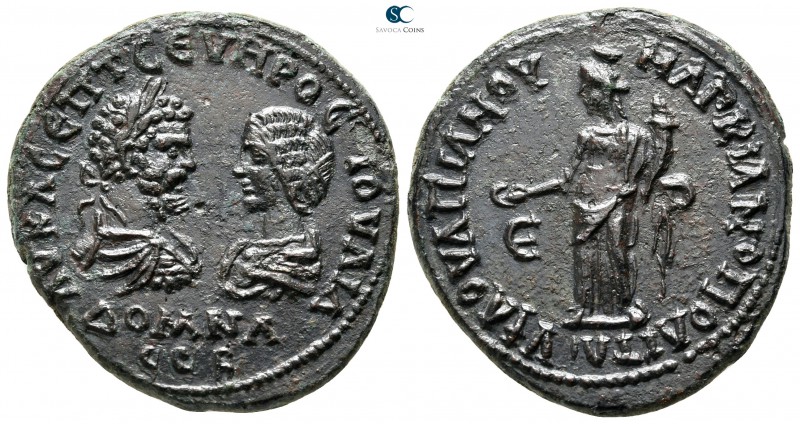 Moesia Inferior. Marcianopolis. Septimius Severus, with Julia Domna AD 193-211. ...