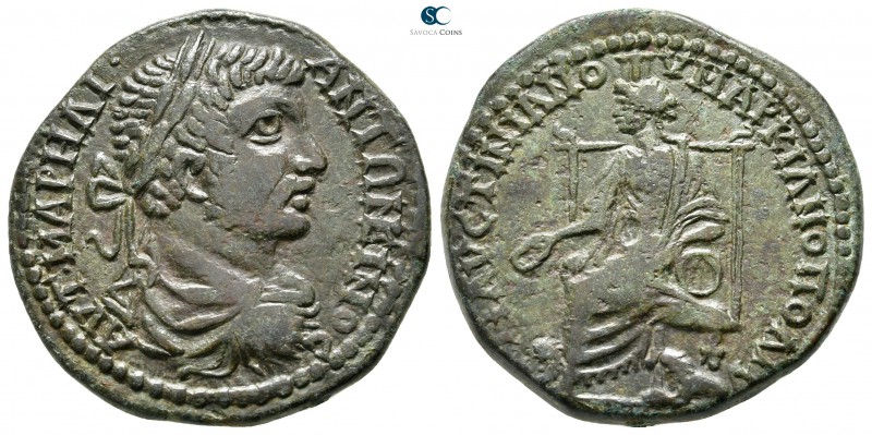 Moesia Inferior. Marcianopolis. Caracalla AD 198-217. ΙΟΥΛΙΟΣ ΦΑΥΣΤΙΝΙΑΝΟΣ (Juli...