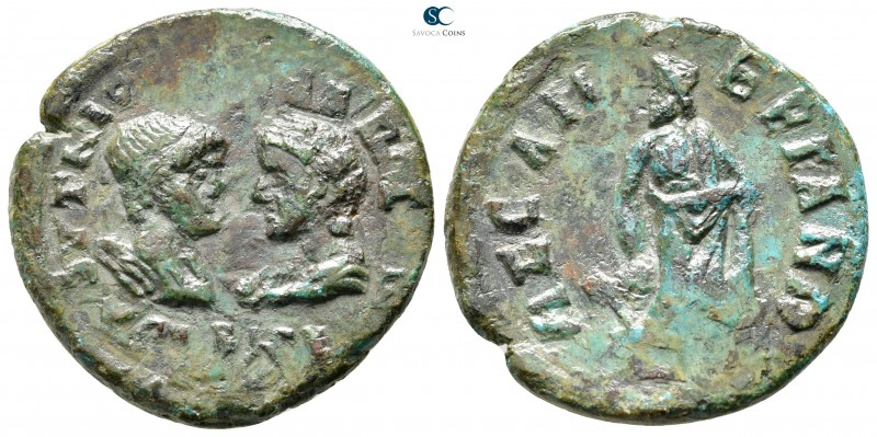 Moesia Inferior. Mesembria. Philip I and Otacilia Severa AD 244-249. 
Bronze Æ...