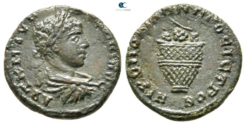 Moesia Inferior. Nikopolis ad Istrum. Elagabalus AD 218-222. 
Bronze Æ

17 mm...
