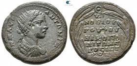 Moesia Inferior. Nikopolis ad Istrum. Elagabalus AD 218-222. Novius Rufus, legatus consularis. Bronze Æ