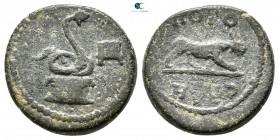 Lesbos. Pordosilene (or Poroselene). Pseudo-autonomous issue circa AD 1-200. Bronze Æ