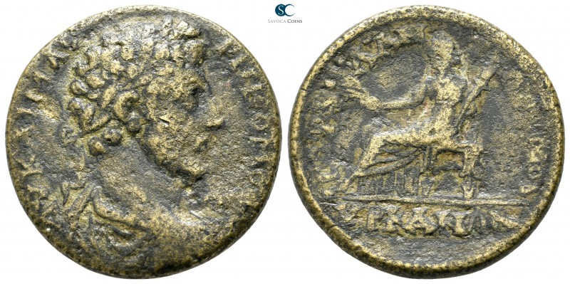 Lydia. Hyrkaneis. Commodus AD 180-192. Λ. ΟΥΕΤΤΙΟΣ ΑΝΤΩΝΕΙΝΟΣ, ΣΤΡΑΤΗΓΟΣ (L. Vet...