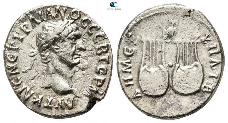 Lycia. Trajan AD 98-117. 
Drachm AR

18 mm., 3,26 g.

AYT KAIC NEP TPAIANOC...