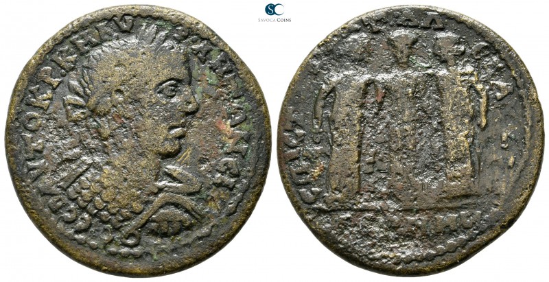 Mysia. Germe. Elagabalus AD 218-222. Τ. ΙΟΥΛΙΟΣ ΦΟΝΤΙΛΙΟΣ ΑΛΕΞΑΝΔΡΟΣ, ΣΤΡΑΤΗΓΟΣ ...