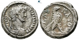 Egypt. Alexandria. Hadrian AD 117-138. Year L ΔE=10 (125/6 AD). Billon-Tetradrachm