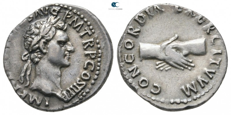 Nerva AD 96-98. Rome
Denarius AR

18 mm., 3,41 g.

IMP [NERVA CAES] AVG P M...