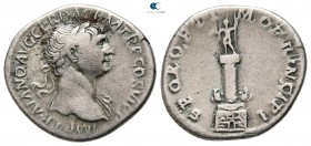 Trajan AD 98-117. Struck AD 112-114. Rome. Denarius AR