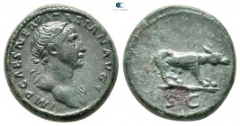 Trajan AD 98-117. Rome. Quadrans Æ