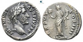 Antoninus Pius AD 138-161. Struck AD 145-161. Rome. Denarius AR